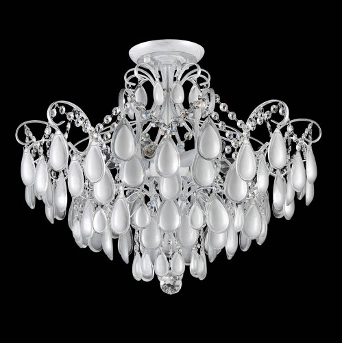 потолочная люстра crystal lux sevilia pl6 silver в Кургане