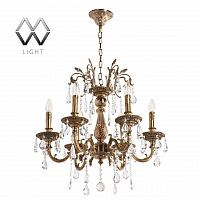 подвесная люстра mw-light свеча 301013506 в Кургане
