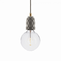 подвесной светильник beton air gray brass в Кургане