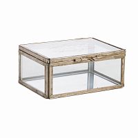 стеклянная шкатулка (коробка) для ювелирных украшений june маленькая в Кургане