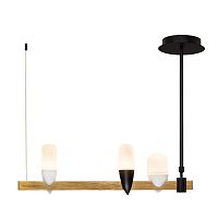 подвесная светодиодная люстра loft it whisper 1028-3bl в Кургане