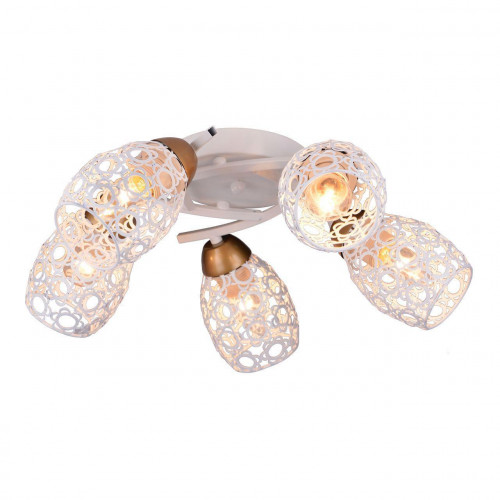 потолочная люстра toplight mavis tl3810x-05wh в Кургане