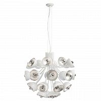 подвесная люстра mw-light фьюжен 12 392014328 белая в Кургане