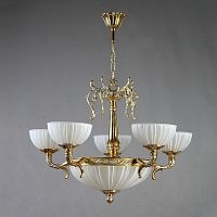 подвесная люстра ambiente valencia 02227/5 wp белая в Кургане
