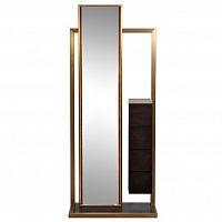 зеркало напольное с тумбой и подсветкой 75x40x180 см в Кургане
