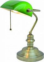 настольная лампа arte lamp banker a2492lt-1ab в Кургане