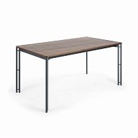 стол mahon 160(220)x90 графит, шпон ореха от la forma (ex julia grup) в Кургане