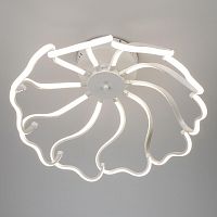 потолочный светодиодный светильник eurosvet begonia 90095/10 белый в Кургане