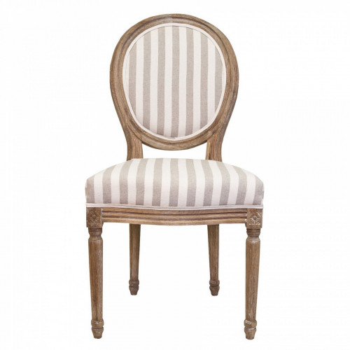 стул miro pinstripe ver.2 белый, серый в Кургане