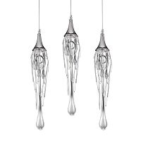 подвесной светильник goddess tears 3 chrome от delight collection в Кургане