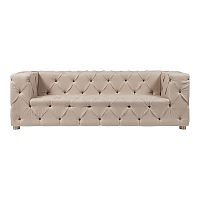 диван soho tufted прямой бежевый в Кургане