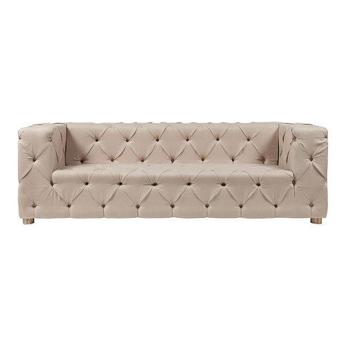 диван soho tufted прямой бежевый в Кургане