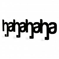 вешалка hahaha черная в Кургане