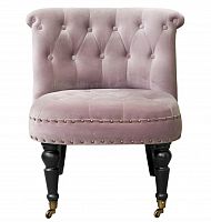 низкое кресло aviana pink velvet в Кургане