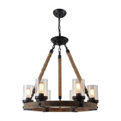 подвесная люстра arte lamp a1693sp-6br в Кургане