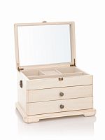 шкатулка с ящичками mobilier de maison белая в Кургане