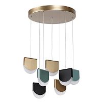 подвесная светодиодная люстра odeon light rebel 3861/40l в Кургане