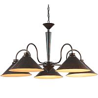 подвесная люстра arte lamp cone a9330lm-5br в Кургане