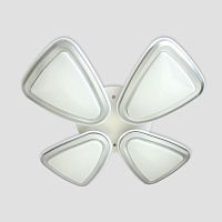 потолочная светодиодная люстра ambrella light orbital granule fg1012/4 wh/sl 274w d815 в Кургане
