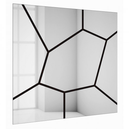 зеркало большое квадратное черное слоу-1 в Кургане