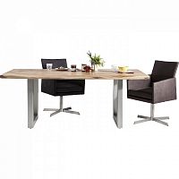 стол nature line коричневый 180x90 в Кургане