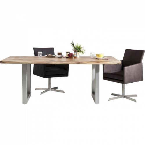 стол nature line коричневый 180x90 в Кургане