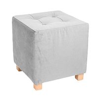 пуф wooden белый в Кургане