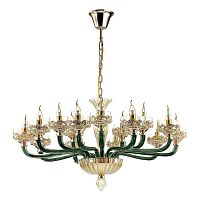 подвесная люстра odeon light barclay 4001/15 золото в Кургане