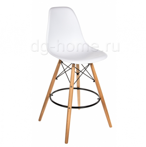 барный стул pc-007 белый (eames style) в Кургане