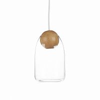 подвесной светильник wooden ball шарообразный цоколь светлый в Кургане