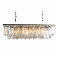люстра odeon l120 silver прозрачное стекло в Кургане