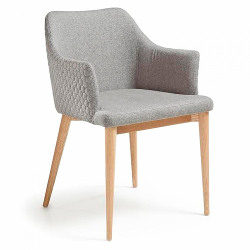 кресло danai ткань серое в Кургане