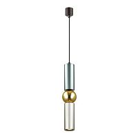 подвесной светодиодный светильник odeon light sakra 4071/5l в Кургане