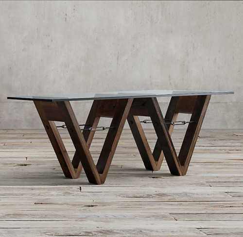 стол wood and glass 213 коричневый в Кургане