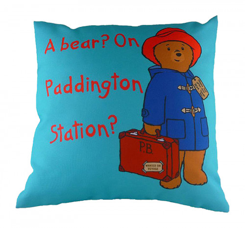 подушка с принтом paddington bear blue в Кургане