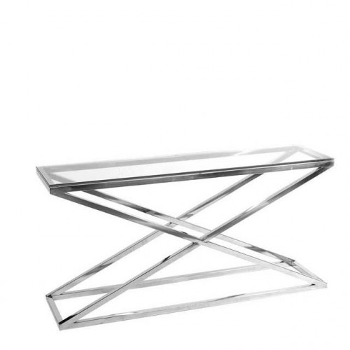 консоль criss cross от eichholtz хром в Кургане