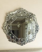зеркало настенное венецианское круглое фернан в Кургане