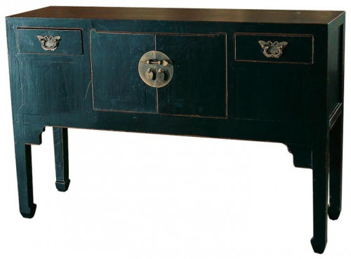 консоль золотой век 100х40х85 черная в Кургане