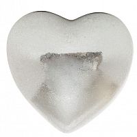 фигурка сердечко 7,6х7,1х4,6 серебряное в Кургане