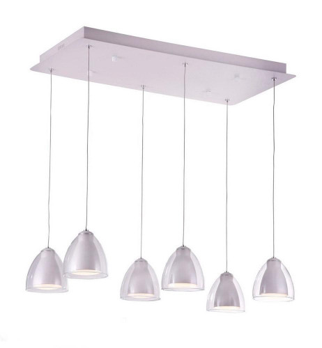 подвесная люстра idlamp mirella 394/6-ledwhite в Кургане