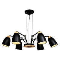 подвесная люстра loft it restor loft4402/6bl в Кургане