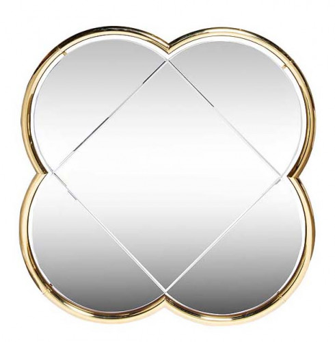 зеркалос фацетом в золотой раме fagis 101х101см в Кургане