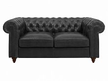 диван chester classic двухместный прямой серый в Кургане