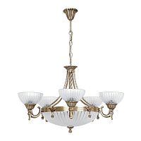 подвесная люстра kink light кристалл классика 2067/5+3 antik в Кургане