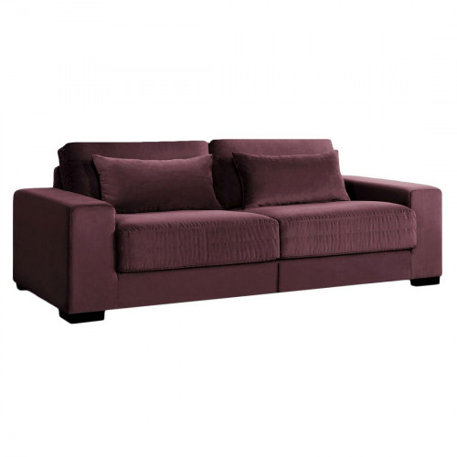 диван lotos violet раскладной прямой бордовый в Кургане