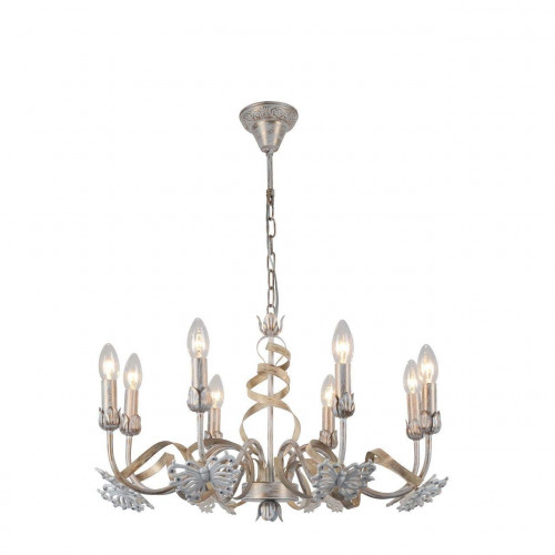подвесная люстра arte lamp libellula a8626lm-8wg в Кургане