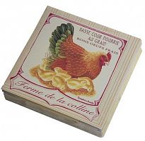 салфетки курочка штук (бумага, хсм) comptoir de famille в Кургане