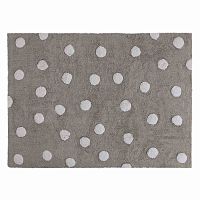 ковер polka dots серый-белый в Кургане
