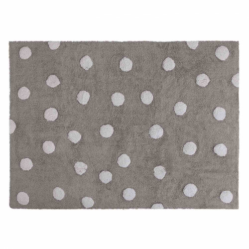 ковер polka dots серый-белый в Кургане