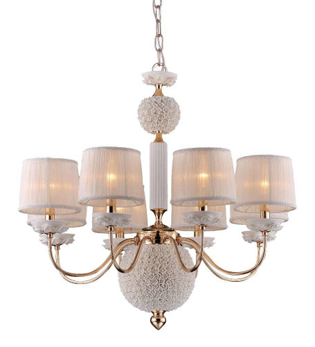 подвесная люстра crystal lux adagio sp8 в Кургане